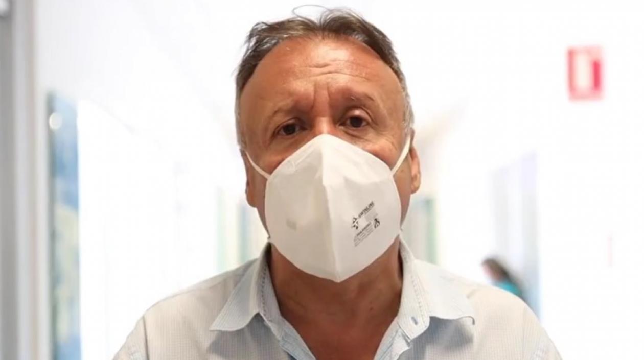 El viceministro de Salud Pública, Luis Alexander Moscoso.