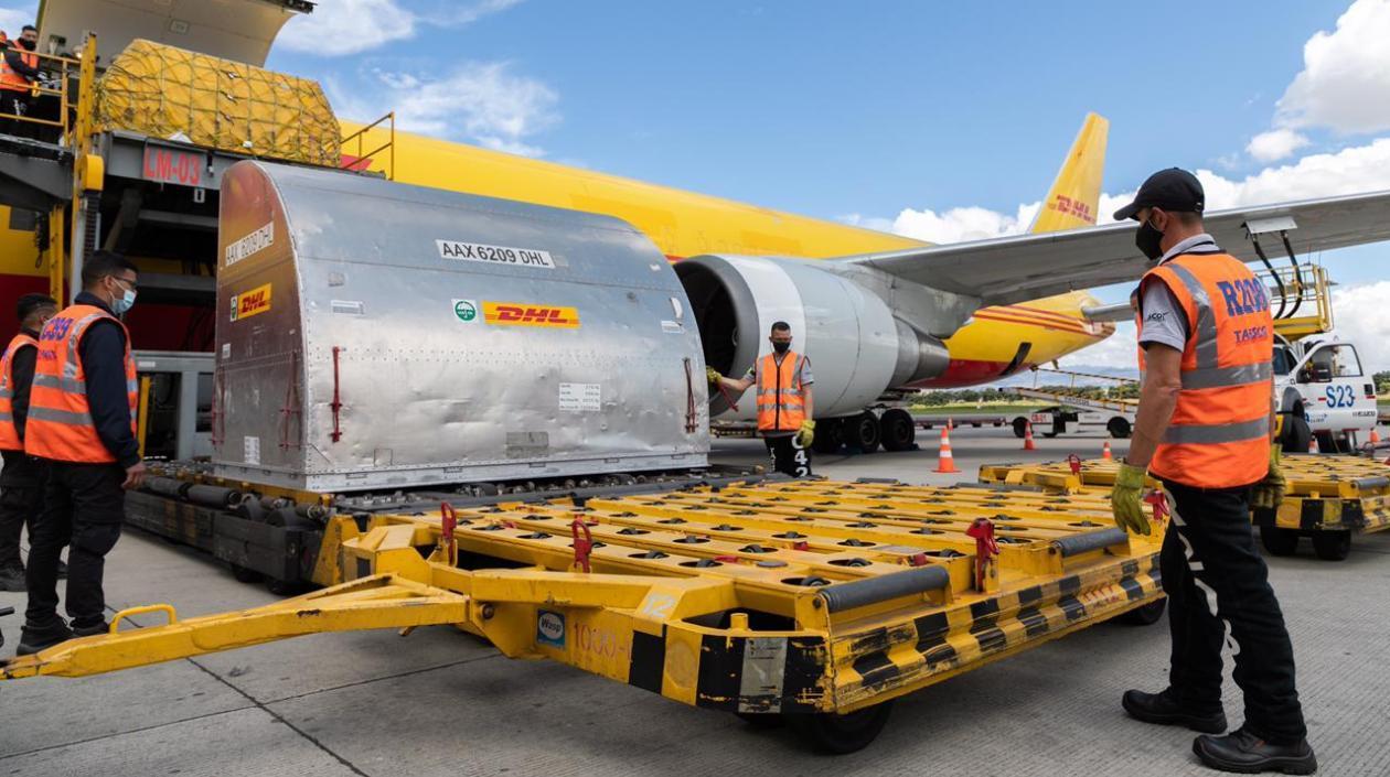 El lote de vacunas de Pfizer.