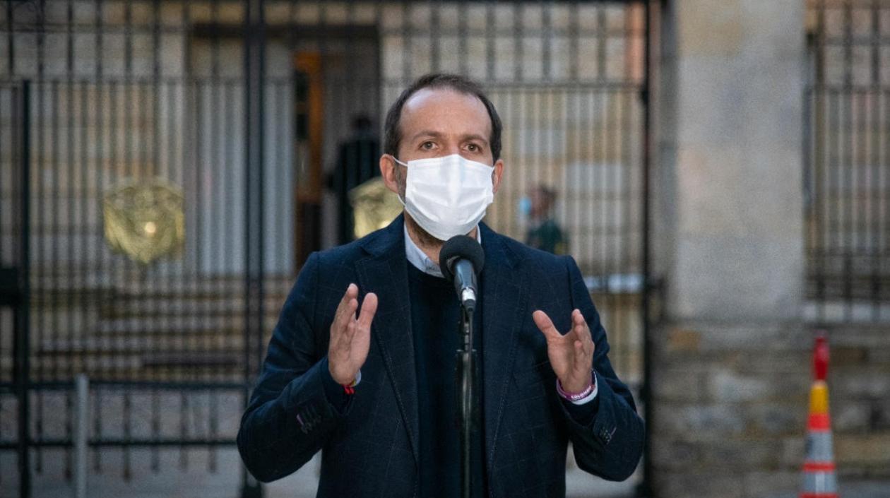 Ernesto Lucena, ministro de Deportes.