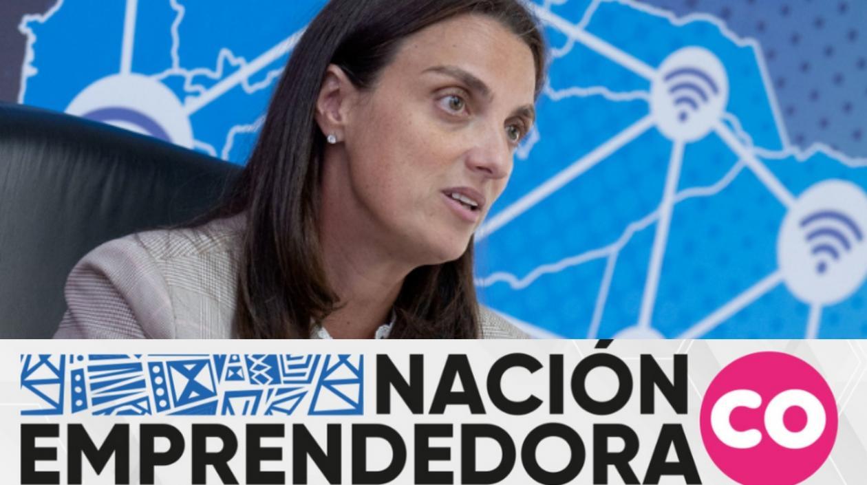 Karen Abudinen, ministra de las TIC.