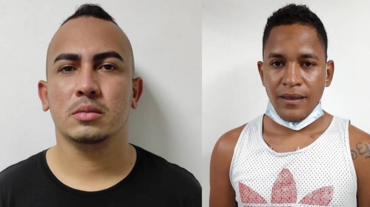 Jesús Montes Saumett, alias ‘Jesu’; y Yair Mejía González, alias ‘Chapir’.