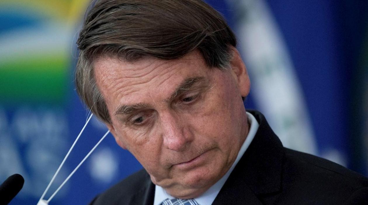 El presidente de Brasil, Jair Bolsonaro.