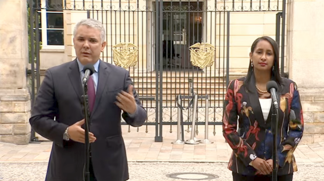 Presidente Duque designa a Angélica Mayolo como ministra de Cultura.