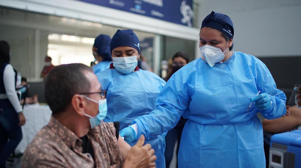 Nuevo puesto de vacunación, la sede 1 de laUniversidad Simón Bolívar