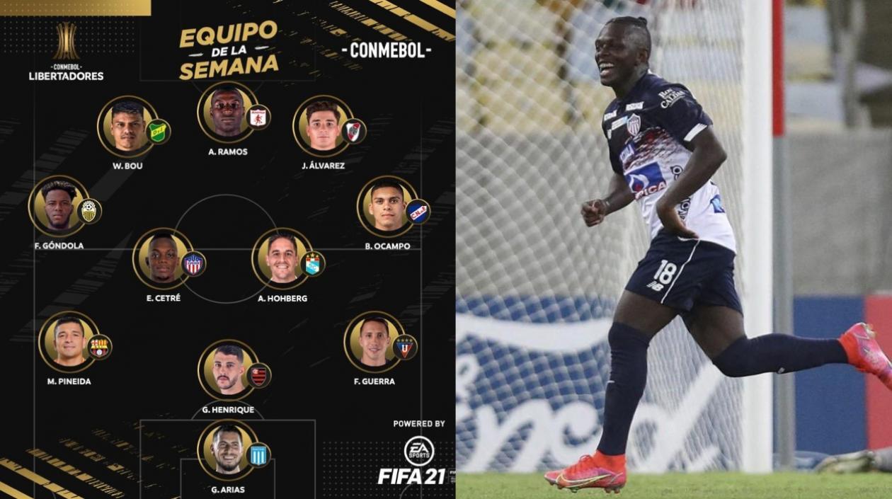 El atacante Edwuin Cetré.