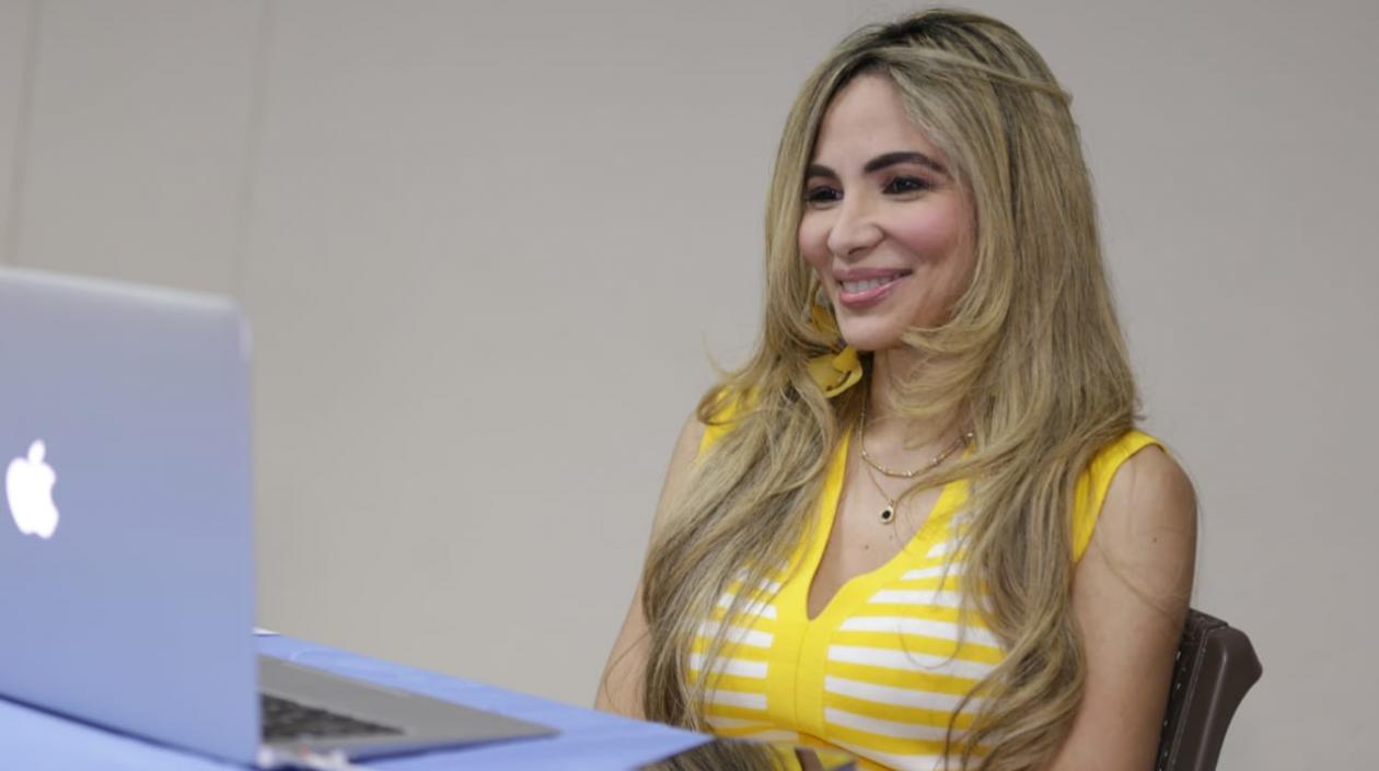 La viceministra de Ciencias, Ana María Aljure.