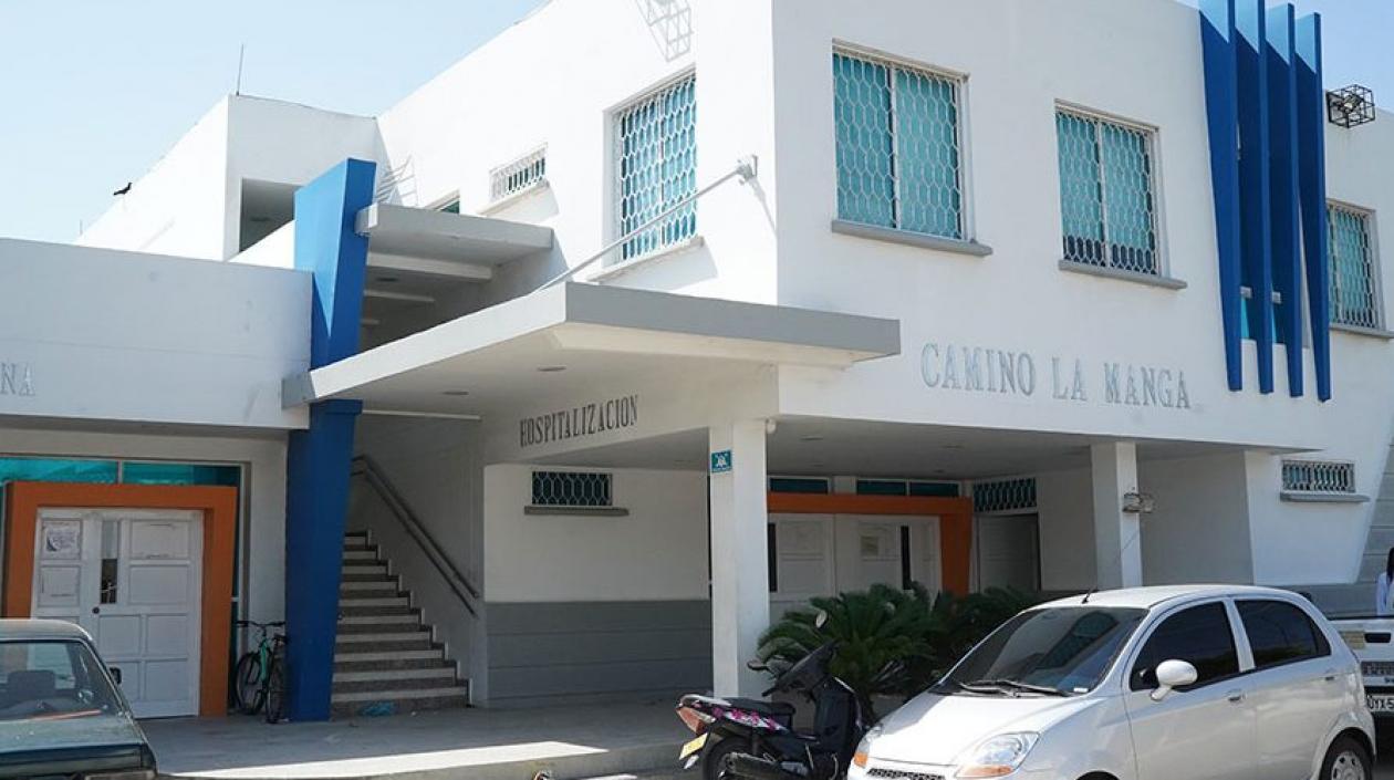 Camino La Manga, donde fue llevado el obrero. 