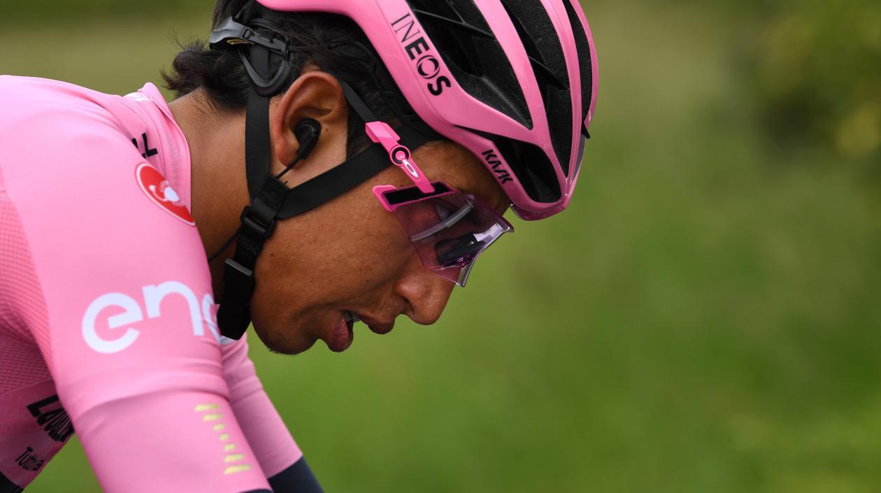 Egan Bernal, ciclista colombiano. 