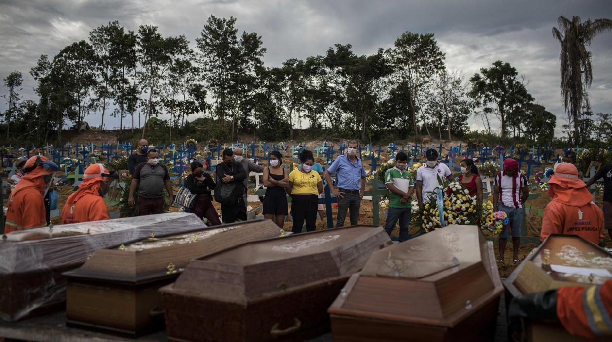 Brasil es el país más afectado de Sudamérica por la pandemia. 