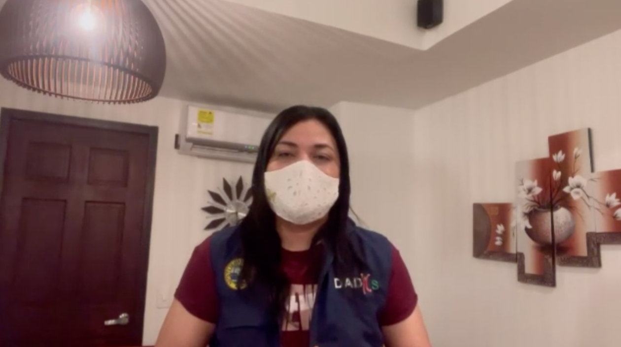 La directora del Dadis, Johana Bueno.