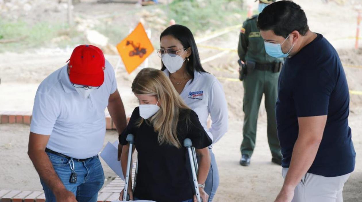 La Gobernadora del Atlántico, Elsa Noguera.