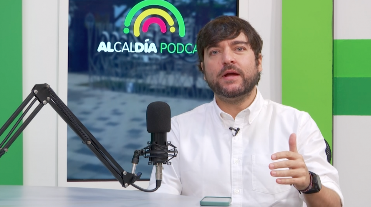 El Alcalde de Barranquilla, Jaime Pumarejo.