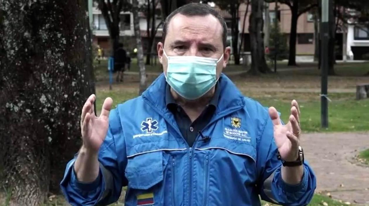 Alejandro Gómez, secretario de Salud de Bogotá.