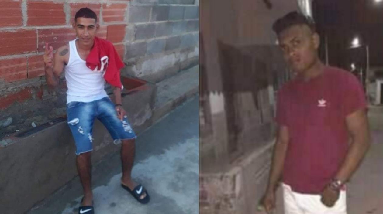 Álvaro Junior Castaño y Andrés Felipe Ardila. 