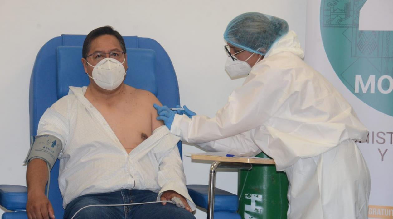 El presidente de Bolivia, Luis Arce.