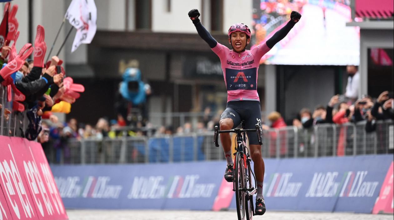 El colombiano Egan Bernal.