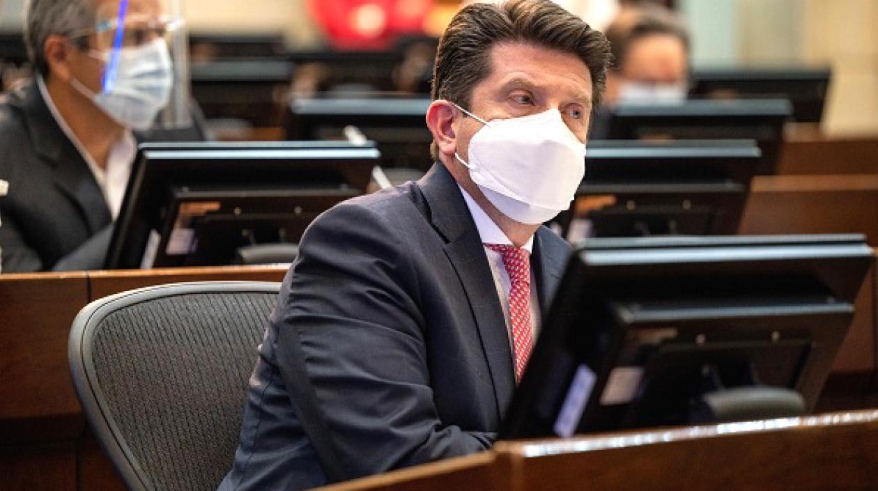 Diego Molano, Ministro de Defensa.