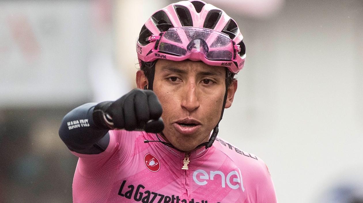 El colombiano Egan Bernal.