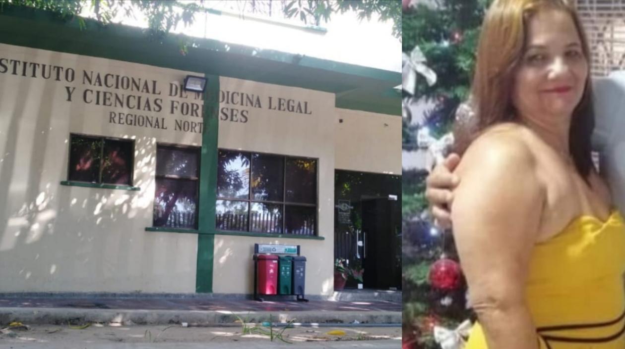 El cuerpo de Nany María Naycir Correa permanece en Medicina Legal. 