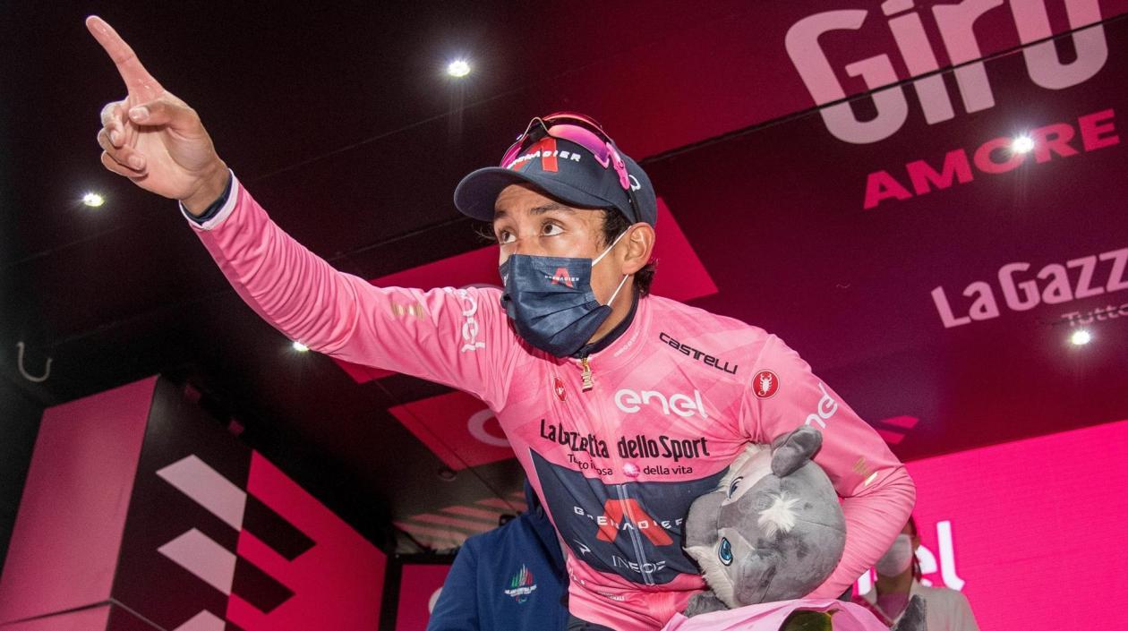 Egan Bernal, ciclista colombiano. 