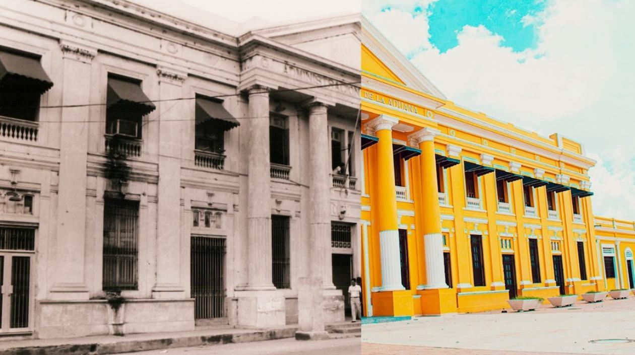 Edificio de La Aduana en Barranquilla.