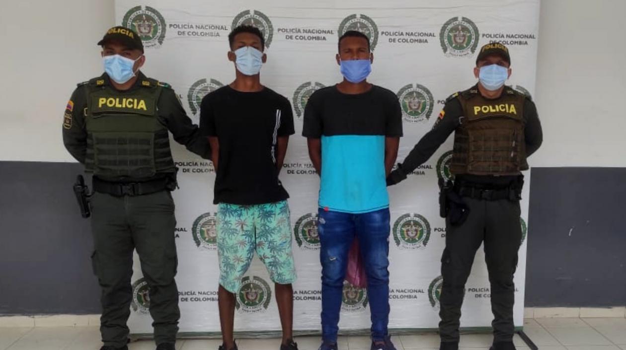 Jhon y Richard Segura Machacón. 