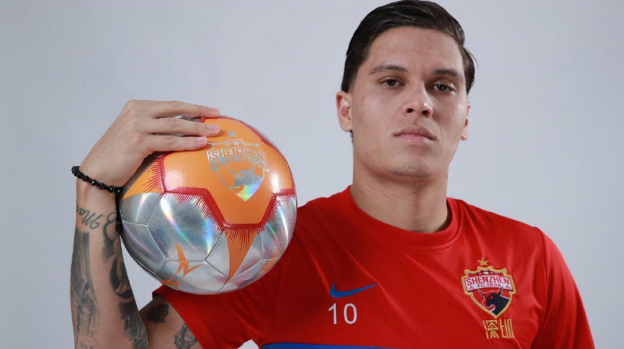 Juan Fernando Quintero, jugador colombiano. 