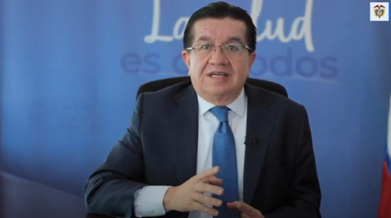 Fernando Ruiz Gómez, ministro de Salud.