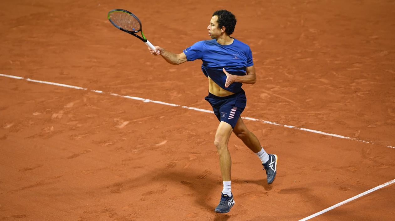 Daniel Galán, tenista santandereano. 