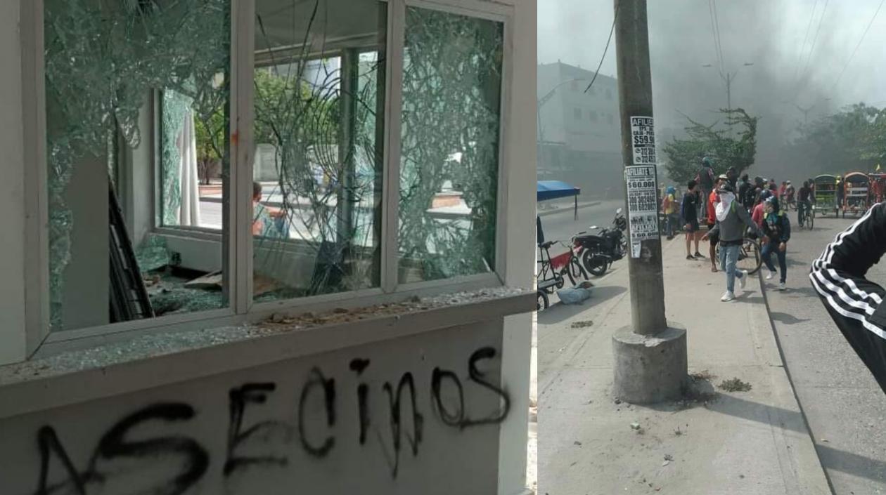 Disturbios en la calle 17. 