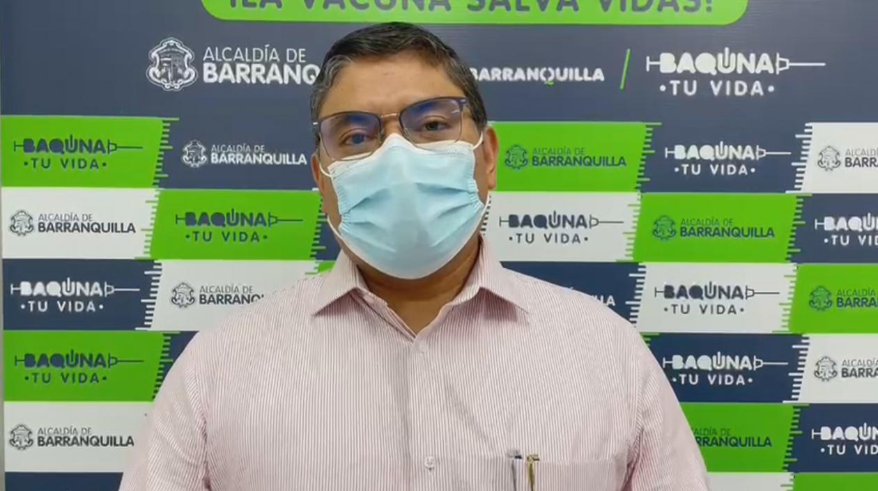 Humberto Mendoza, Secretario de Salud de Barranquilla.