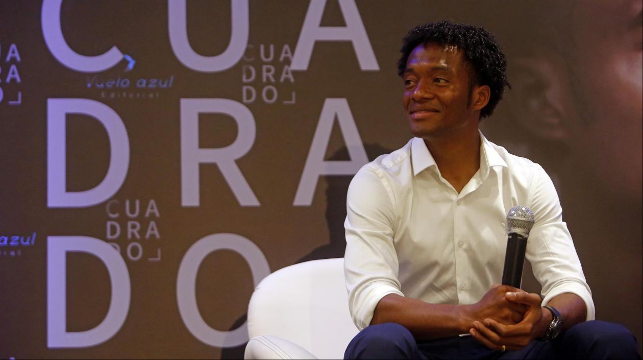 Juan Guillermo Cuadrado, jugador colombiano. 
