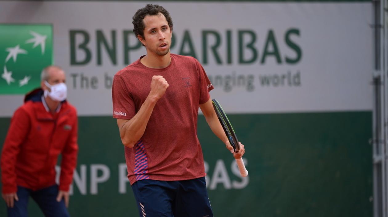 Daniel Gaitán, tenista colombiano. 