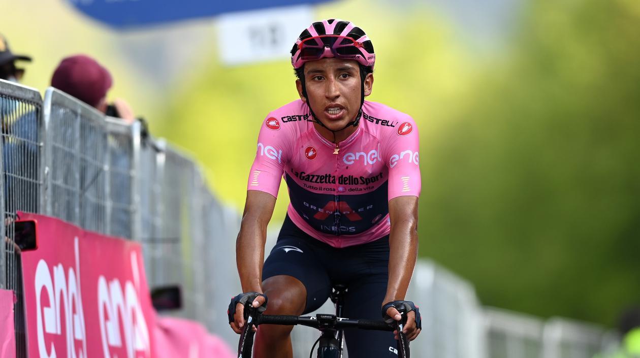 Egan Bernal, ciclista colombiano. 