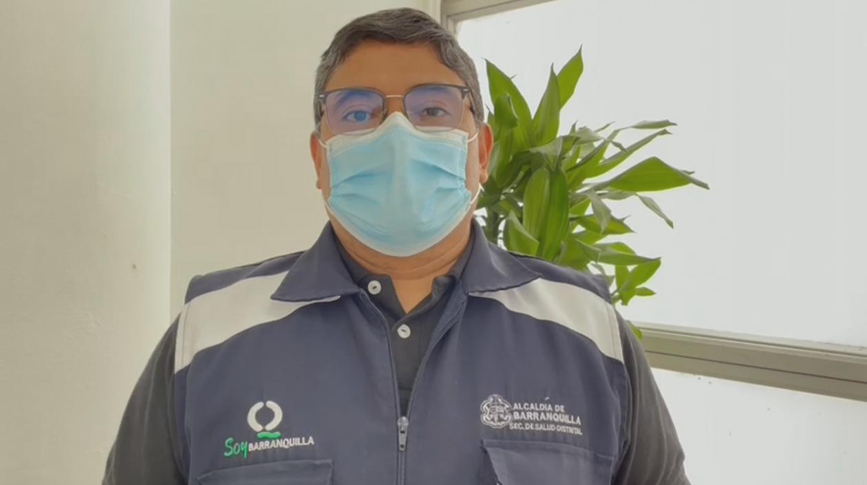 Humberto Mendoza, secretario de Salud de Barranquilla.