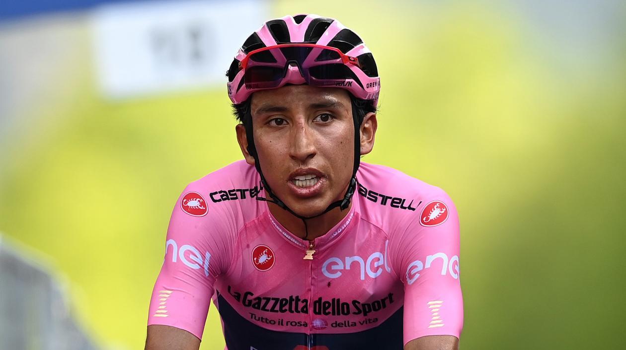 Egan Bernal, ciclista colombiano. 