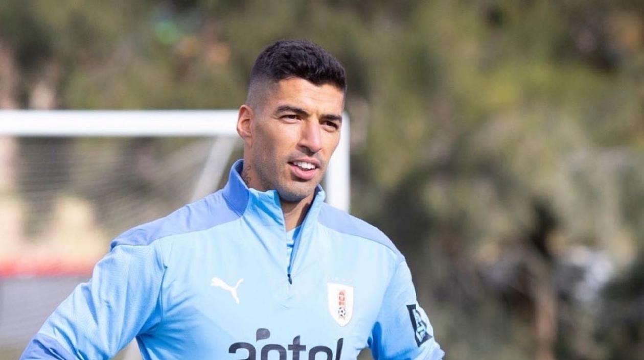 Luis Suárez, goleador uruguayo. 