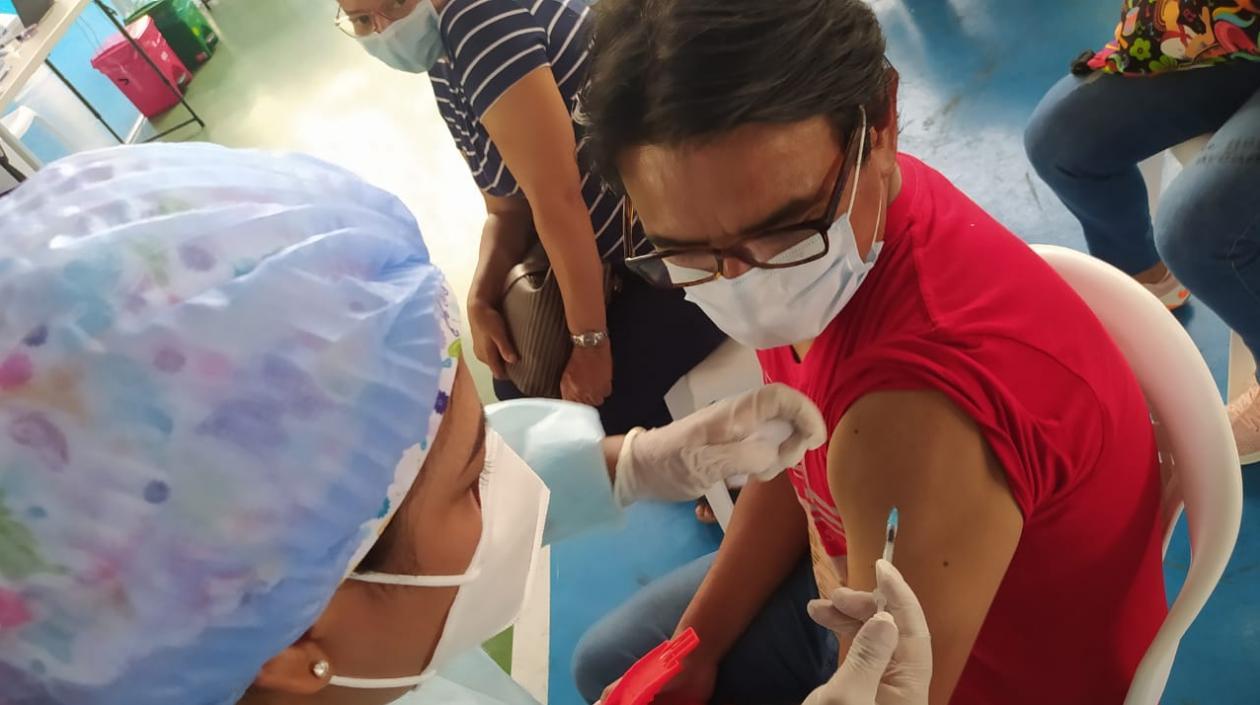 La vacunación contra el Covid-19 avanza en el municipio de Soledad. 