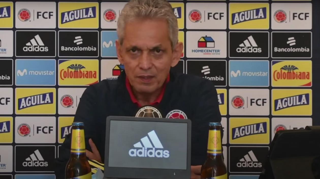 Reinaldo Rueda, DT de la selección Colombia. 