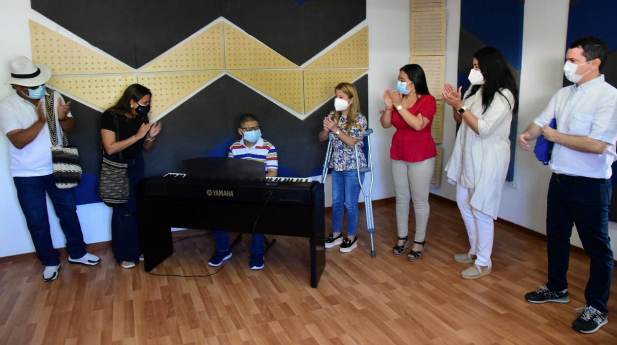 Acto de inauguración.