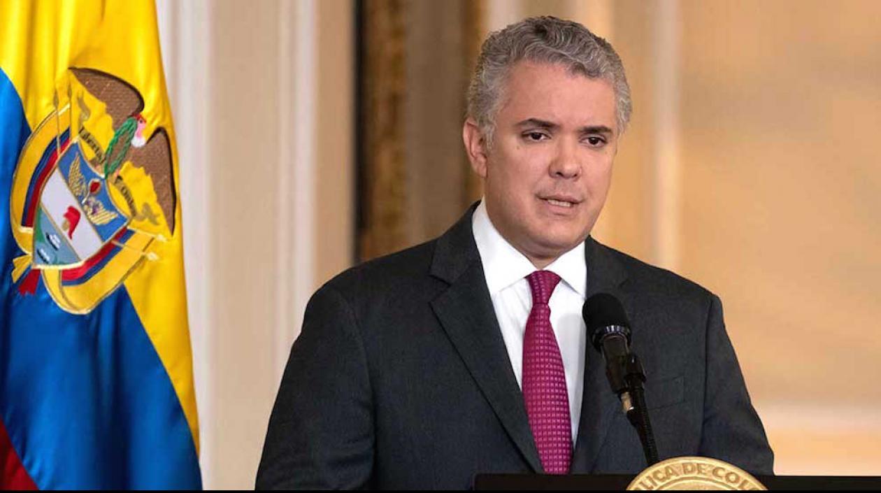 Iván Duque, Presidente de la República.