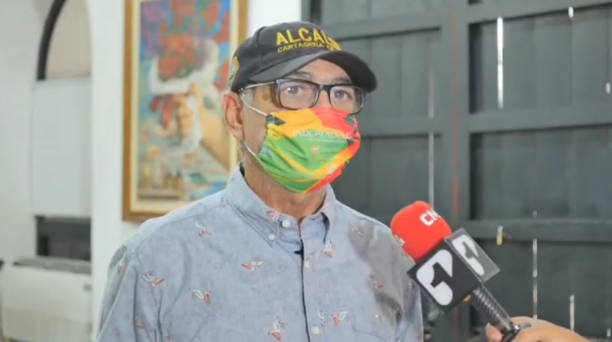 William Dau Chamat, alcalde de Cartagena.