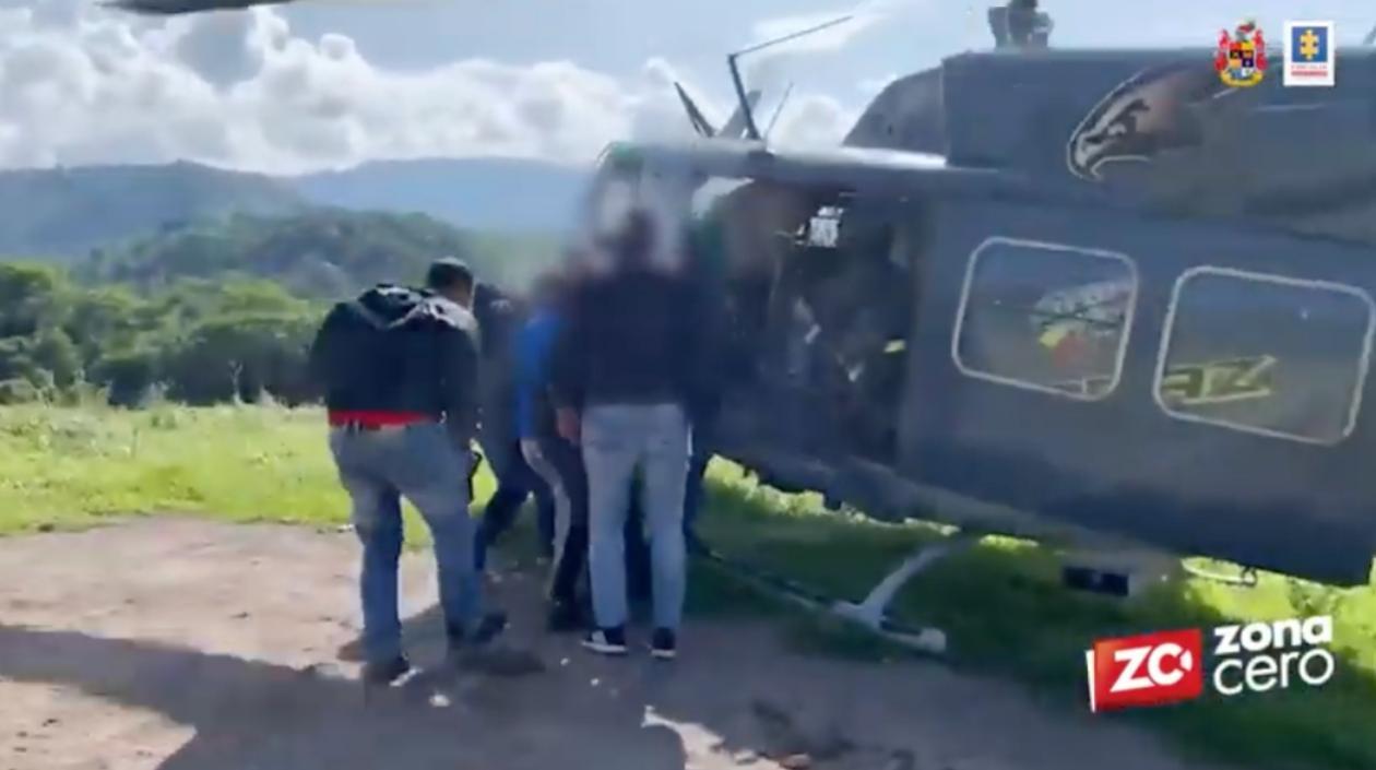 El hombre fue capturado por el CTI y el Ejército.