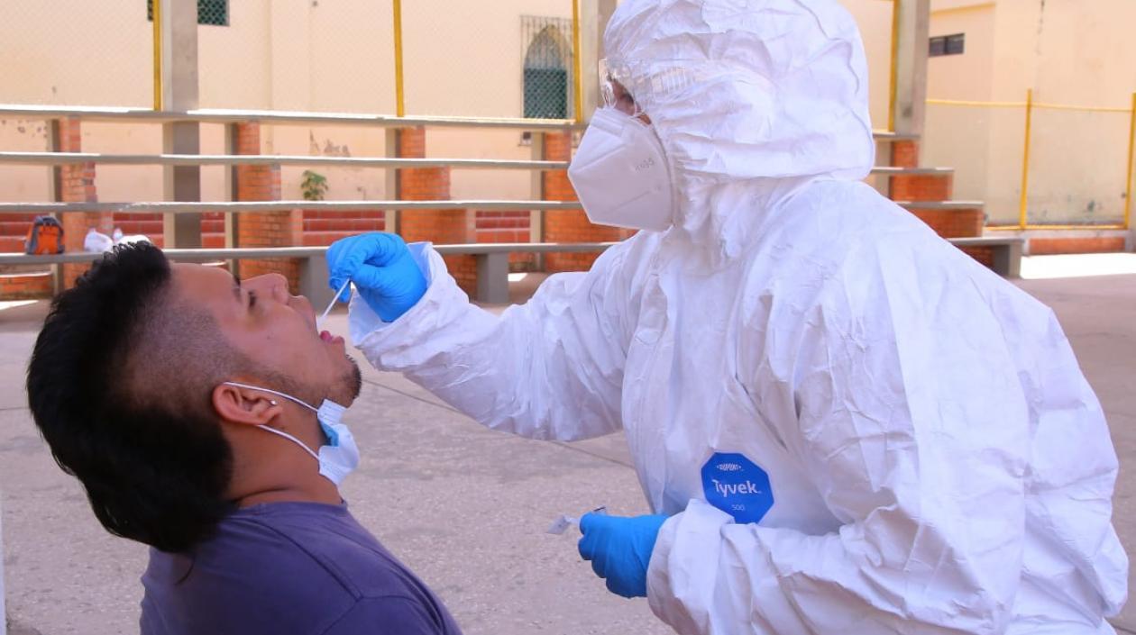 Sigue la búsqueda activa de casos de Covid-19 en Barranquilla.