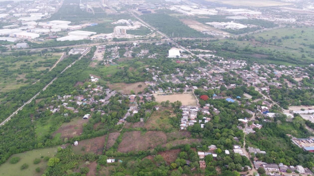 Panorámica de Cartagena y alrededores.