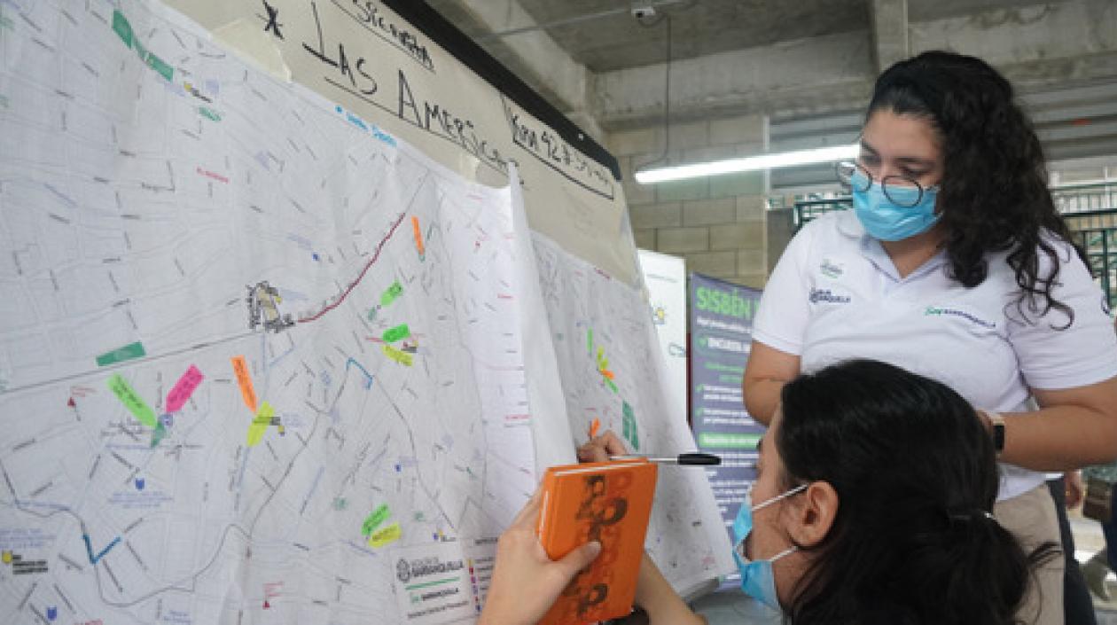 Sisben a tu barrio llegó este martes a Las Américas.