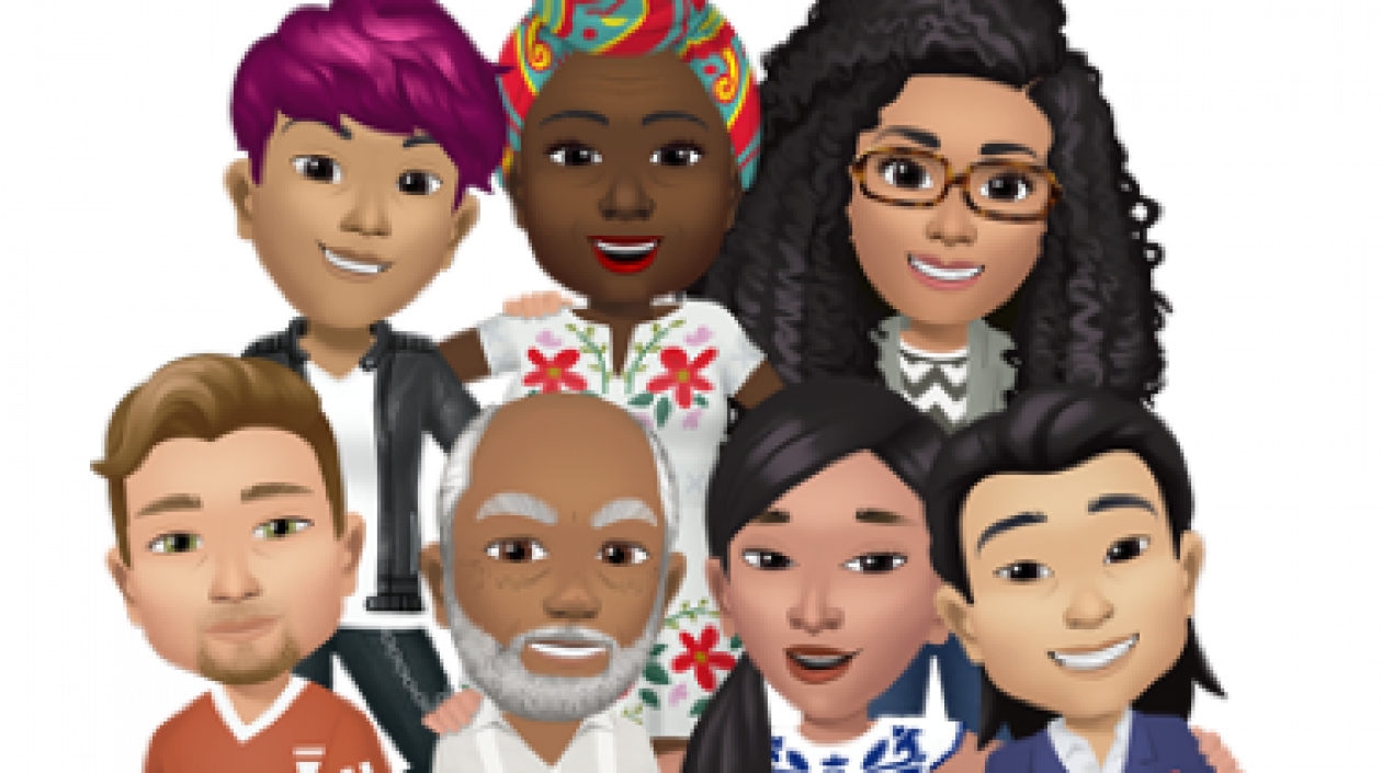 Los avatares de Facebook.