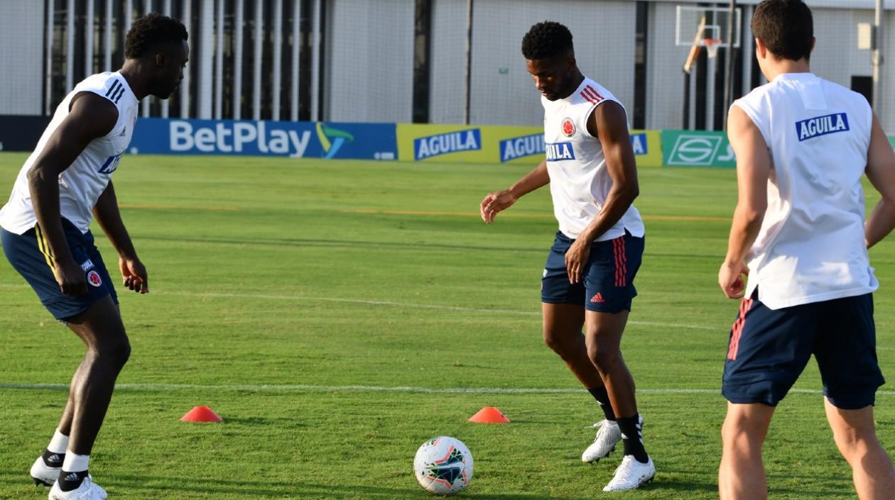 Jefferson Lerma, jugador de Colombia. 