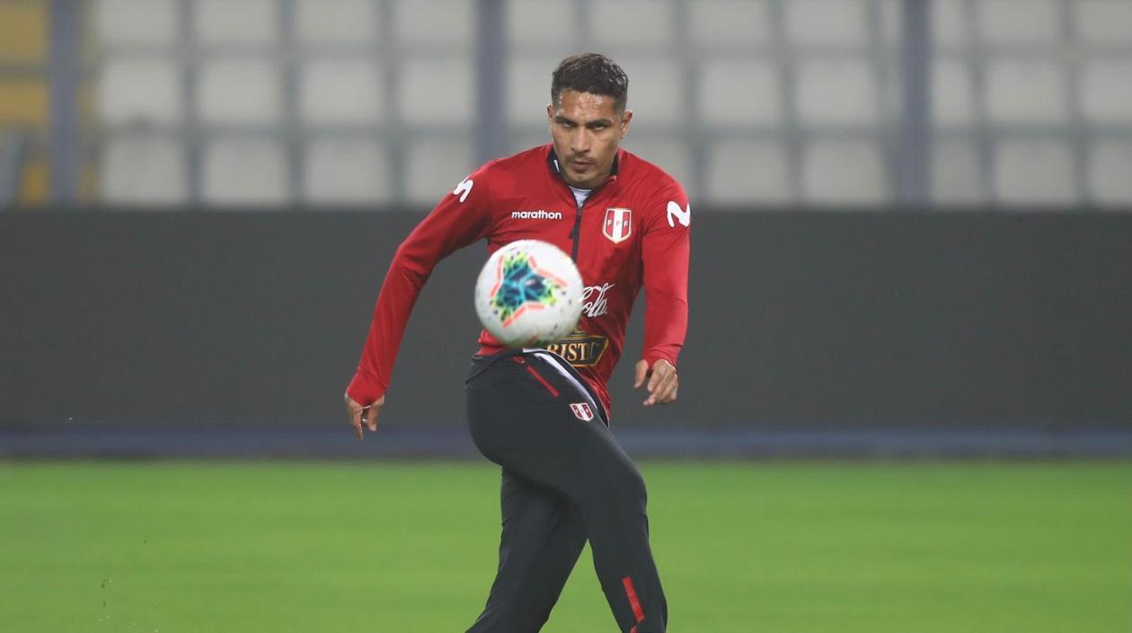 Paolo Guerrero, delantero peruano. 