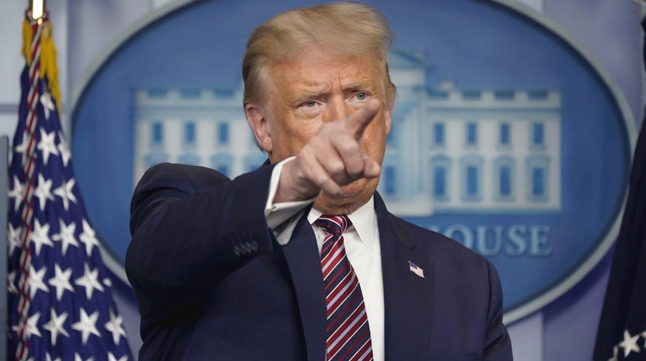 El expresidente de EE.UU., Donald Trump.